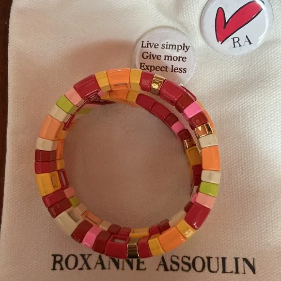 Roxanne Assoulin bracelet stack - Picture 4 of 6